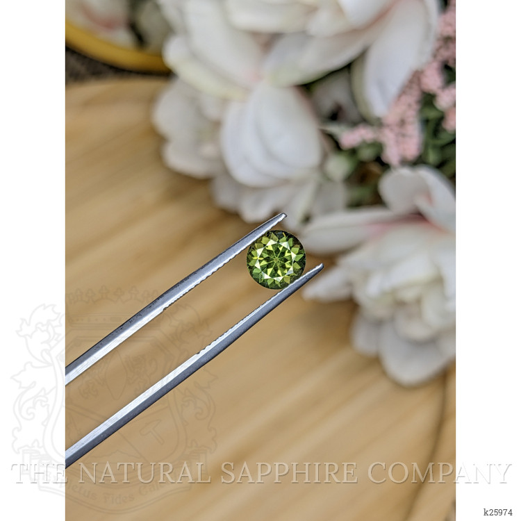 1.49 Ct. Green Kornerupine from Ceylon (Sri Lanka)