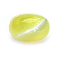 0.98 Ct. Yellow Cabochon Chrysoberyl from Ceylon (Sri Lanka) Video