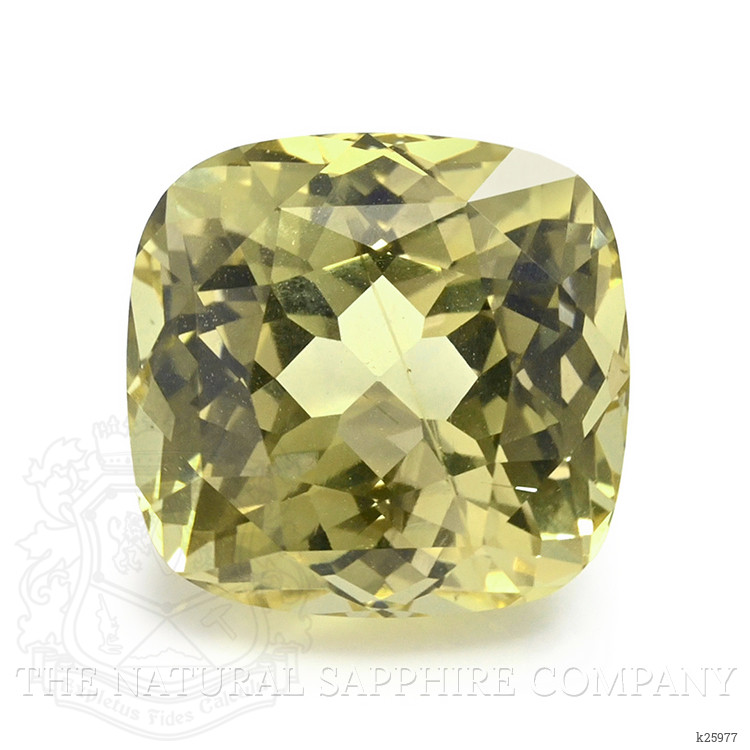 8.30 Ct. Greenish Yellow Chrysoberyl from Ceylon (Sri Lanka)