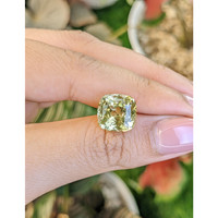 8.30 Ct. Greenish Yellow Chrysoberyl from Ceylon (Sri Lanka) Life Style