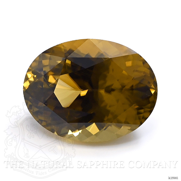 20.89 Ct. Golden Brown Sinhalite from Ceylon (Sri Lanka)