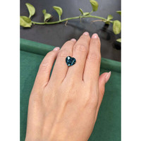 4.11 Ct. Blue Spinel from Burma (Myanmar) Life Style