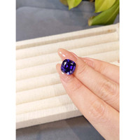 8.83 Ct. Violet Tanzanite from Tanzania Life Style