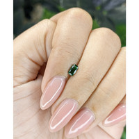0.28 Ct. Tsavorite Garnet Life Style