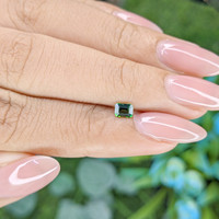 0.28 Ct. Tsavorite Garnet Life Style