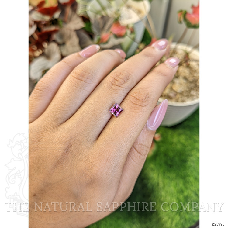1.27 Ct. Pinkish Purple Rhodolite Garnet from Ceylon (Sri Lanka)