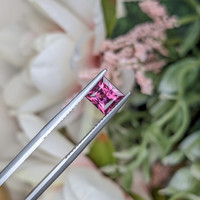 1.27 Ct. Pinkish Purple Rhodolite Garnet from Ceylon (Sri Lanka) Life Style