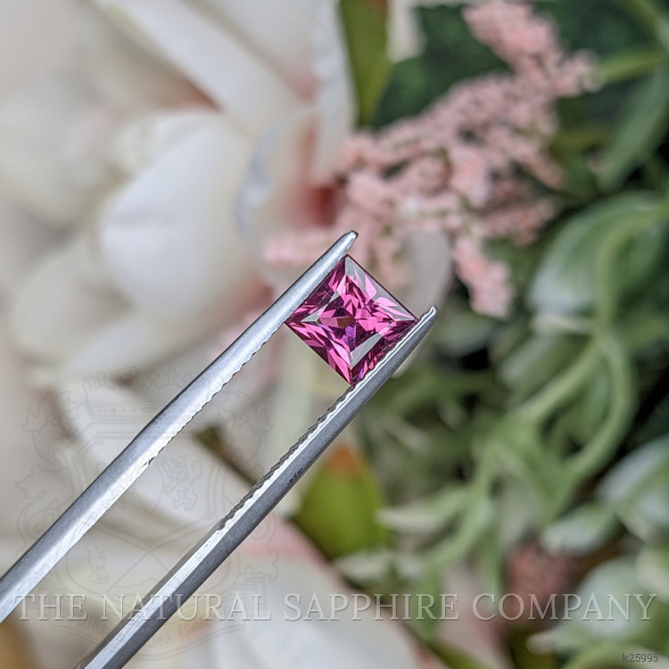 1.27 Ct. Pinkish Purple Rhodolite Garnet from Ceylon (Sri Lanka)