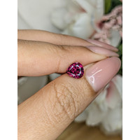 1.45 Ct. Purplish Red Rhodolite Garnet from Ceylon (Sri Lanka) Life Style