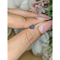 0.39 Ct. Blue Spinel from Ceylon (Sri Lanka) Life Style