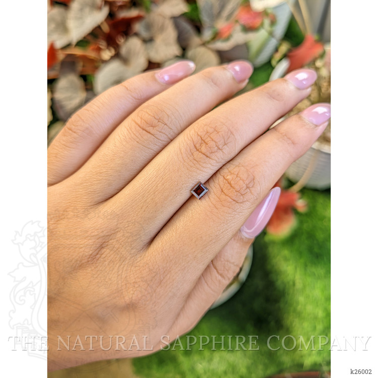 0.46 Ct. Red Rhodolite Garnet from Ceylon (Sri Lanka)