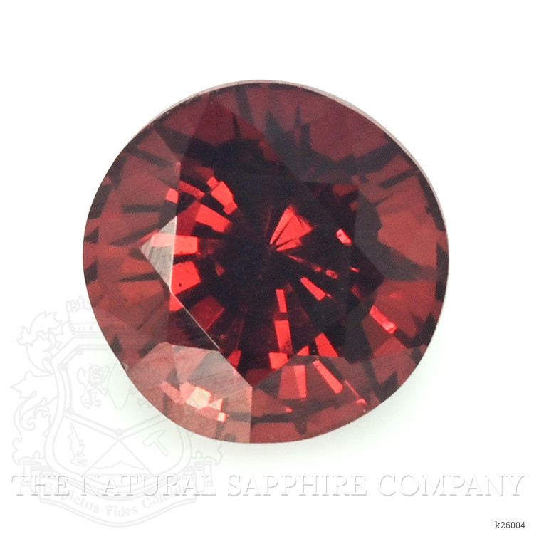 0.61 Ct. Red Rhodolite Garnet from Ceylon (Sri Lanka)