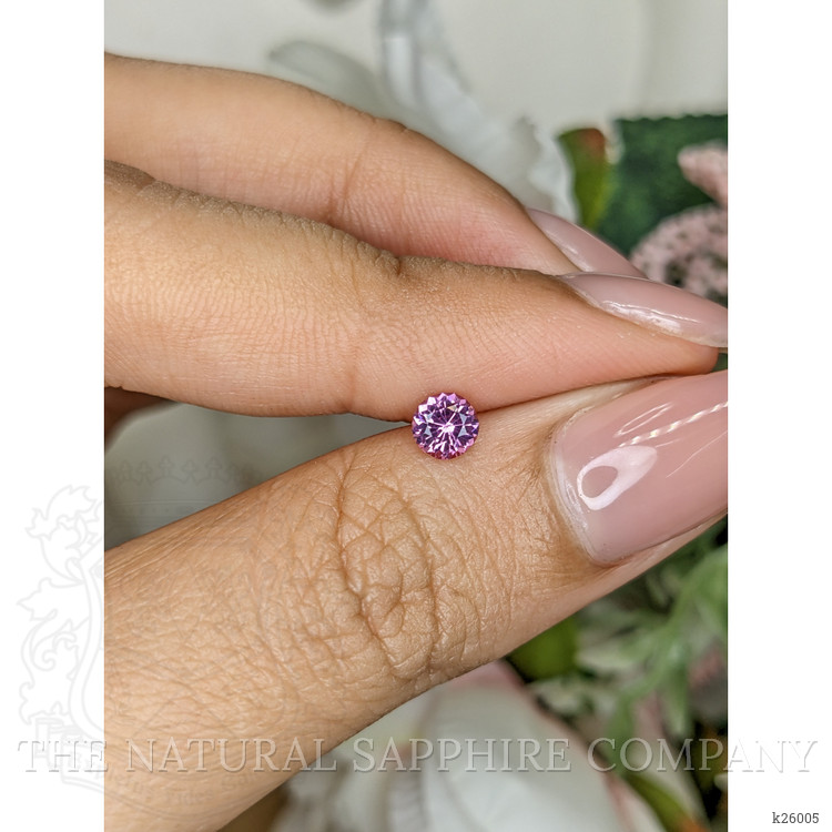0.40 Ct. Pinkish Purple Rhodolite Garnet from Ceylon (Sri Lanka)