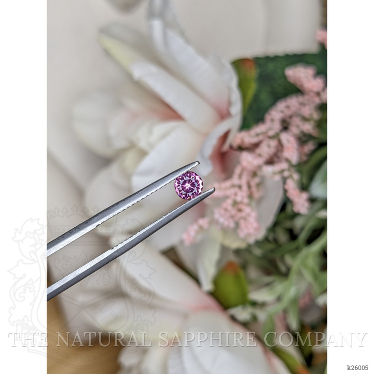 0.40 Ct. Pinkish Purple Rhodolite Garnet from Ceylon (Sri Lanka)
