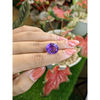 8.46 Ct. Purple Amethyst from Ceylon (Sri Lanka) Life Style