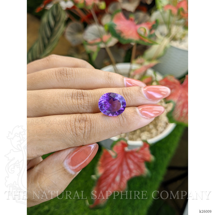 8.46 Ct. Purple Amethyst from Ceylon (Sri Lanka)