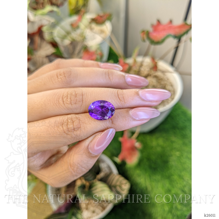 8.47 Ct. Purple Amethyst from Ceylon (Sri Lanka)