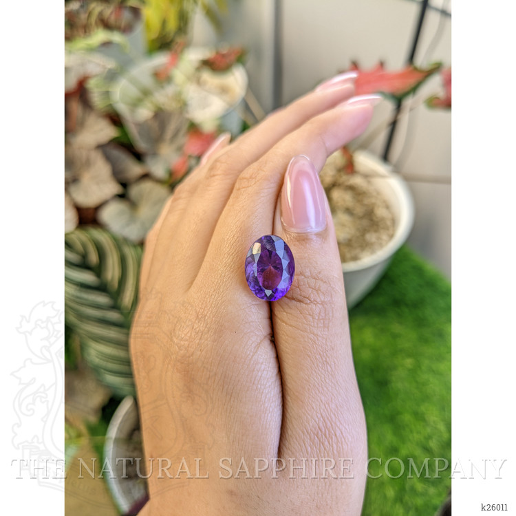 8.47 Ct. Purple Amethyst from Ceylon (Sri Lanka)