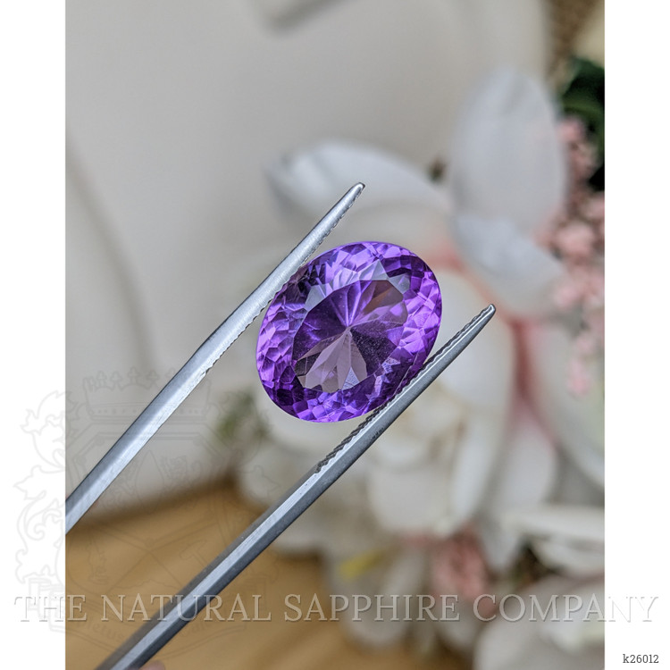 9.37 Ct. Purple Amethyst from Ceylon (Sri Lanka)