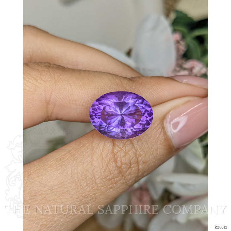 9.37 Ct. Purple Amethyst from Ceylon (Sri Lanka)