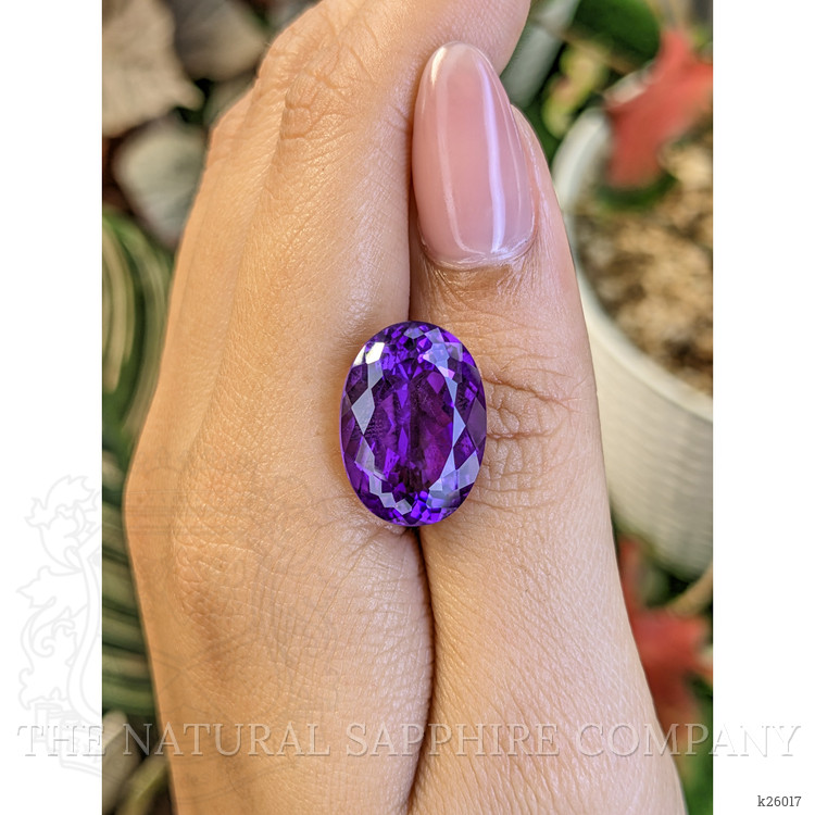 11.40 Ct. Purple Amethyst from Ceylon (Sri Lanka)
