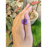 9.18 Ct. Purple Amethyst from Ceylon (Sri Lanka) Life Style
