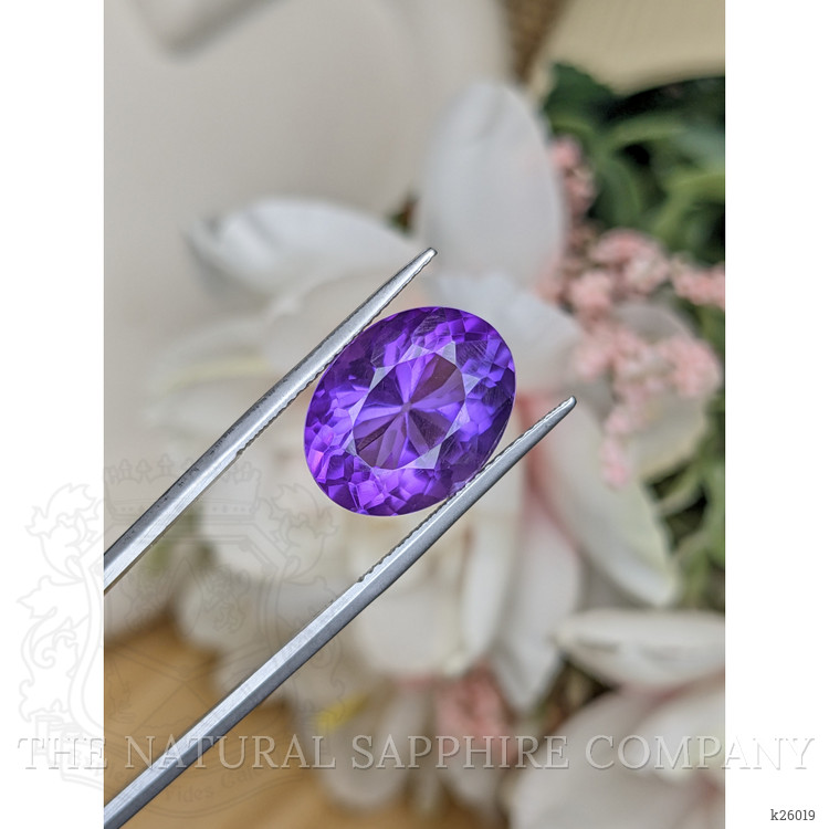 9.30 Ct. Purple Amethyst from Ceylon (Sri Lanka)