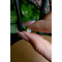 0.53 Ct. Cabochon White Opal from Australia Life Style