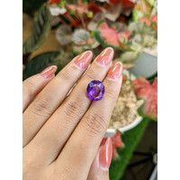 6.28 Ct. Purple Amethyst from Ceylon (Sri Lanka) Life Style