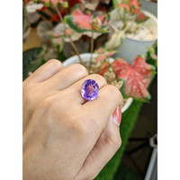 7.78 Ct. Purple Amethyst from Ceylon (Sri Lanka) Life Style