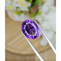 9.38 Ct. Purple Amethyst from Ceylon (Sri Lanka) Life Style