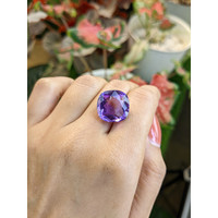 16.05 Ct. Purple Amethyst from Ceylon (Sri Lanka) Life Style