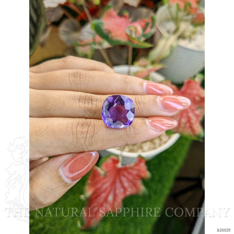 16.05 Ct. Purple Amethyst from Ceylon (Sri Lanka)