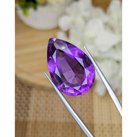 21.82 Ct. Purple Amethyst from Ceylon (Sri Lanka) Life Style