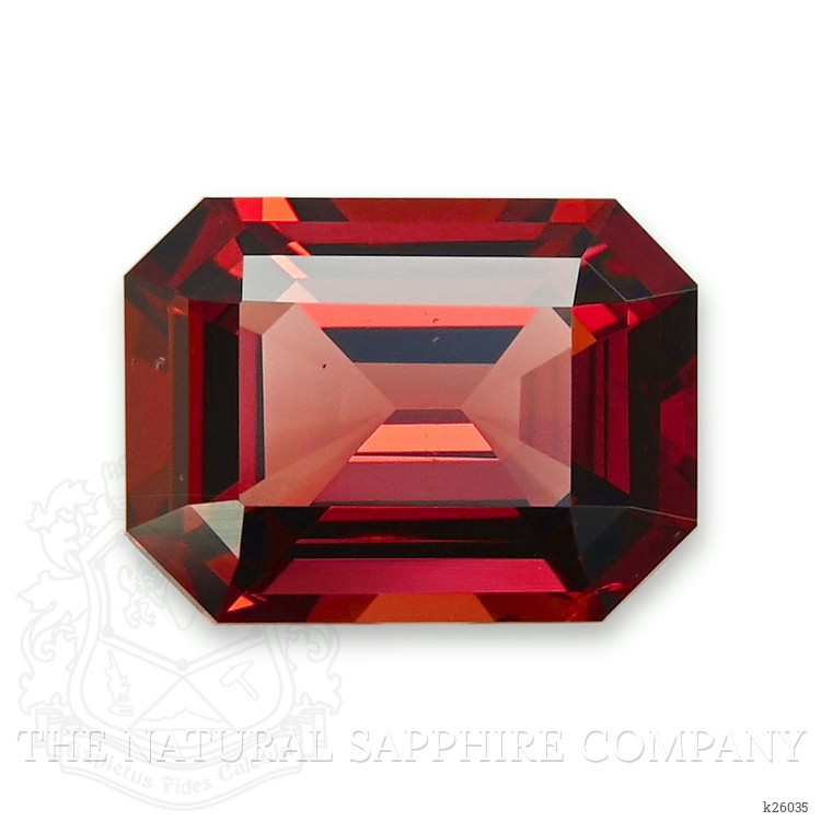 3.44 Ct. Orangish Red Malaya Garnet from Tanzania