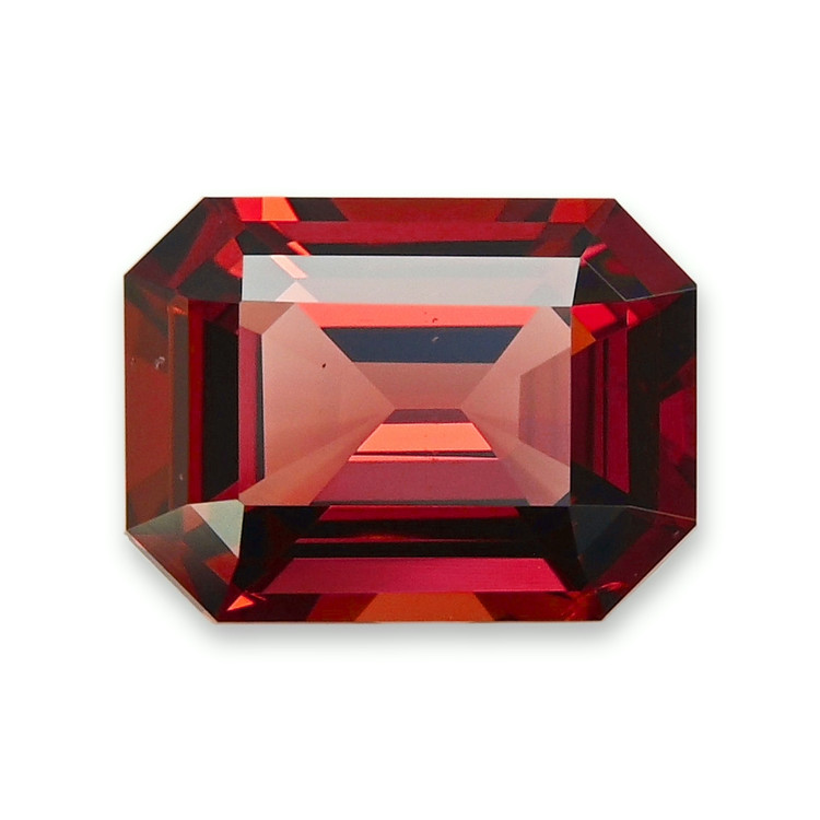3.44 Ct. Orangish Red Malaya Garnet from Tanzania