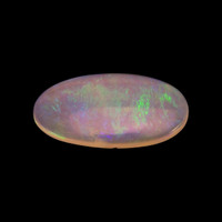 4.83 Ct. Multi Color Cabochon Crystal/Jelly Opal from Ethiopia Video
