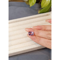 5.73 Ct. Purplish Pink Kunzite from Afghanistan Life Style