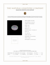1.67 Ct. Cabochon Crystal/Jelly Opal from Australia Scan Report