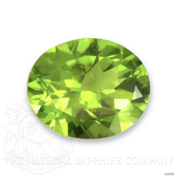 3.25 Ct. Yellowish Green Peridot from Burma (Myanmar)