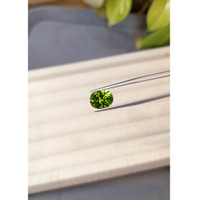 2.86 Ct. Yellowish Green Peridot from Burma (Myanmar) Life Style