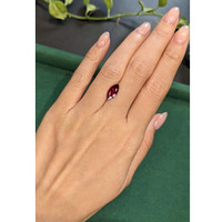 2.09 Ct. Red Rubellite Tourmaline from Brazil Life Style