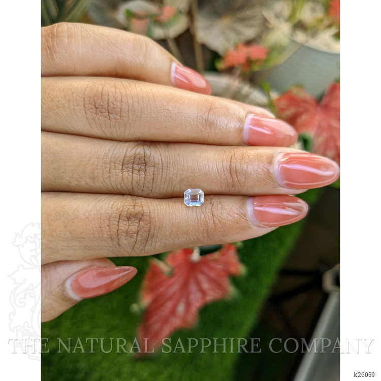 0.63 Ct. Rainbow Moonstone from Ceylon (Sri Lanka)