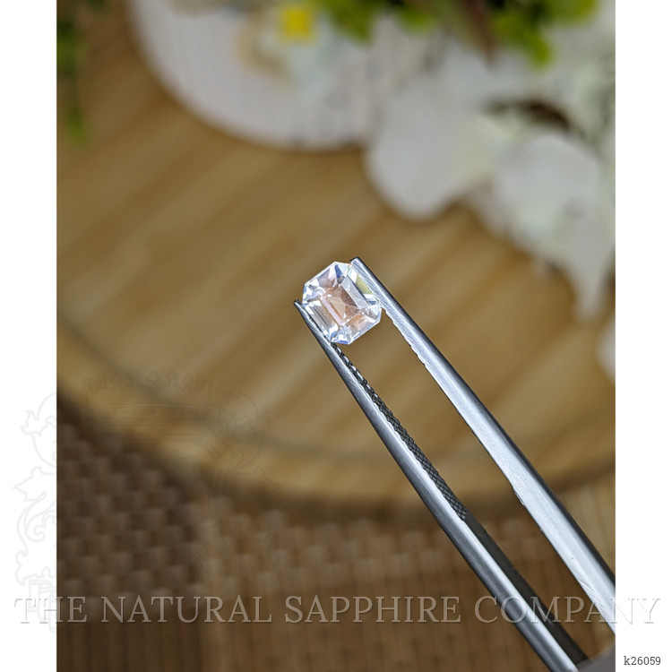 0.63 Ct. Rainbow Moonstone from Ceylon (Sri Lanka)