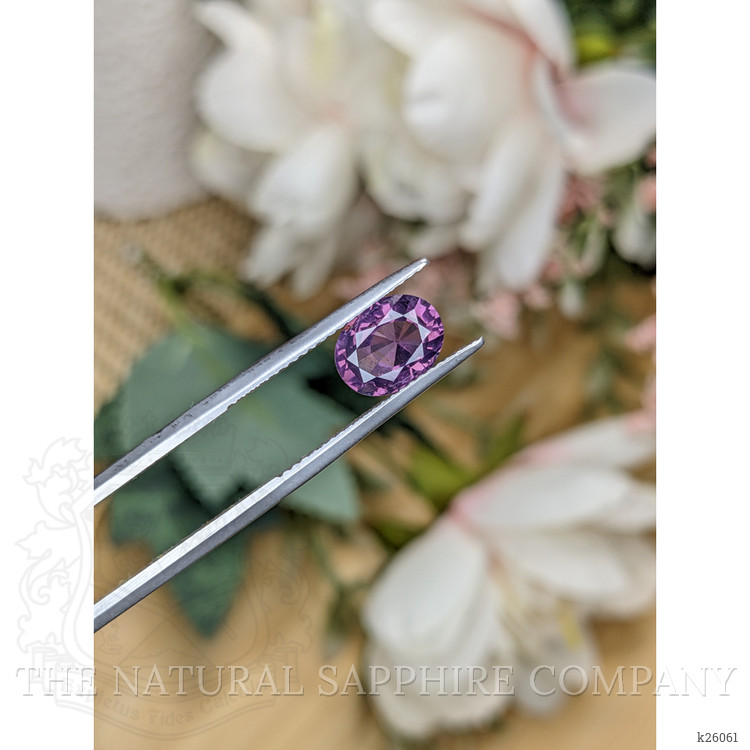 2.07 Ct. Pinkish Purple Spinel from Ceylon (Sri Lanka)