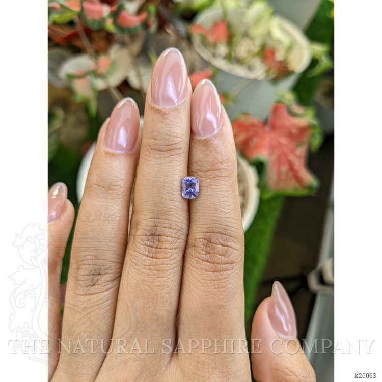 0.85 Ct. Pinkish Purple Spinel from Ceylon (Sri Lanka)