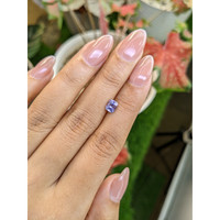 0.85 Ct. Pinkish Purple Spinel from Ceylon (Sri Lanka) Life Style