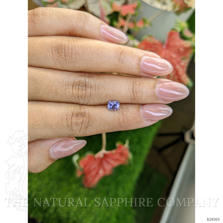0.85 Ct. Pinkish Purple Spinel from Ceylon (Sri Lanka)
