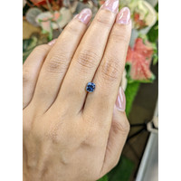1.00 Ct. Blue Spinel from Ceylon (Sri Lanka) Life Style
