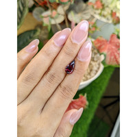 3.36 Ct. Purplish Red Almandine Garnet from Ceylon (Sri Lanka) Life Style
